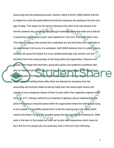 The Role of University Education in Getting a Job