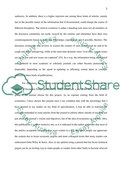 Describing Trends in Journal Reviews