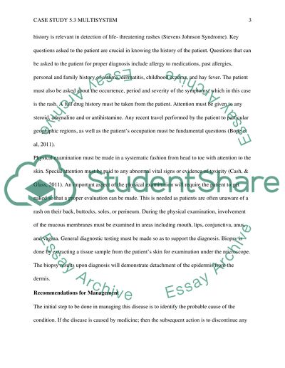 Case Study about Multisystem