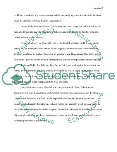 Winston Churchill: The Iron Curtain