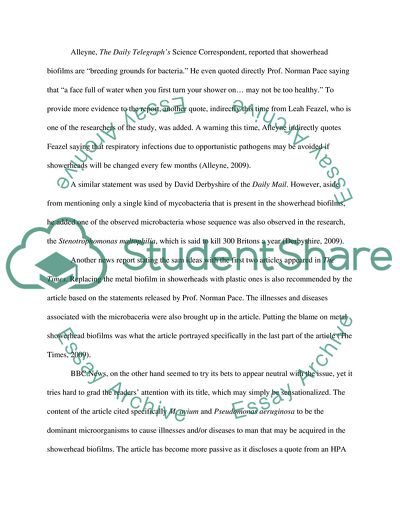 Micro Bacteriain Showerhead