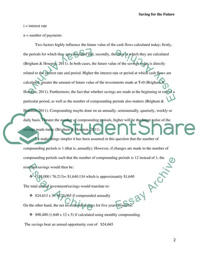 An Overview of the Car as an Asset