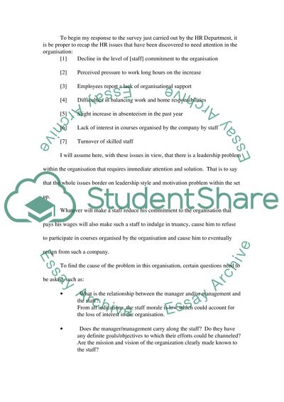 Issues in Human Resource Management