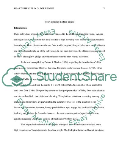 Heart Disease in Older People