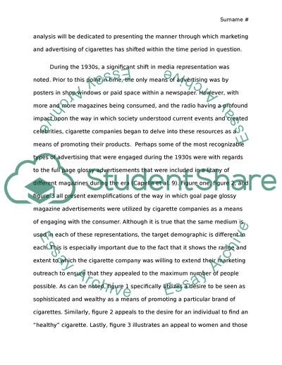 Cigarette Marketing and Advertising: A Comparison between the 1930s and the 21st Century