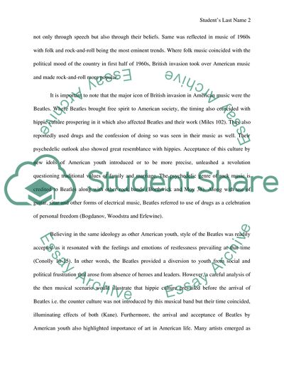 The Era of 1960s in America