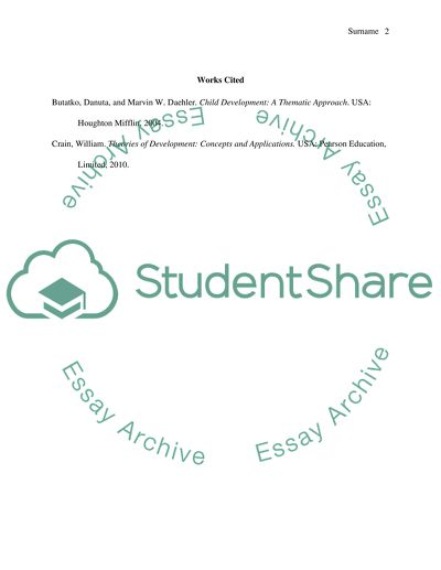 Developmental psychology