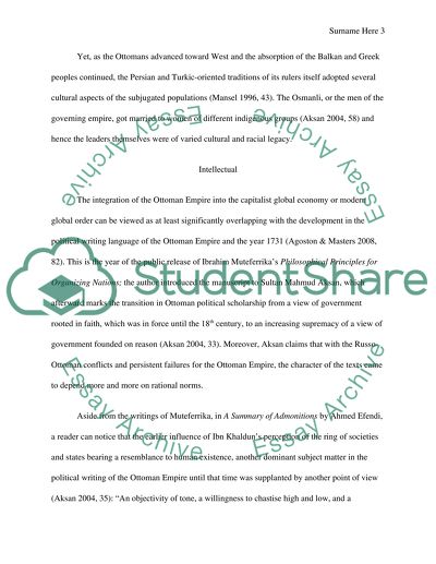 History: Ottoman Empire