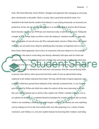 Book Review/Report on Omnivores Dilemma by Michael Pollan