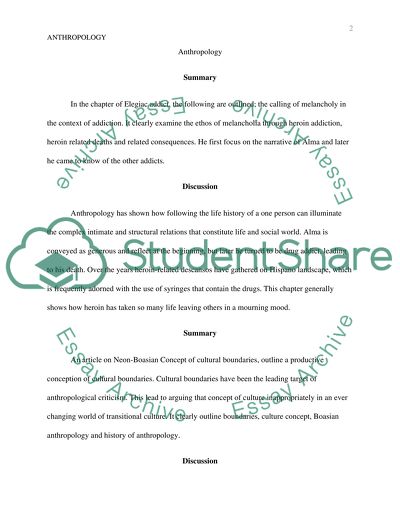 The Concepts of Anthropology