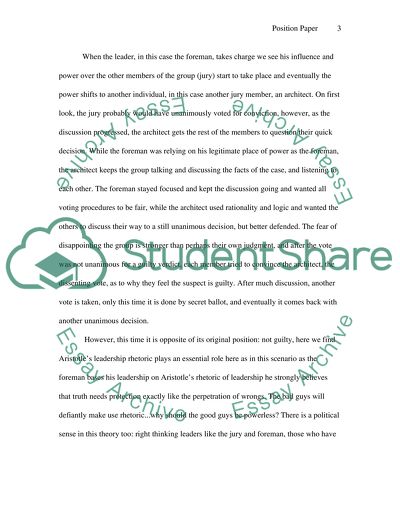 An analysis of 12 angry men