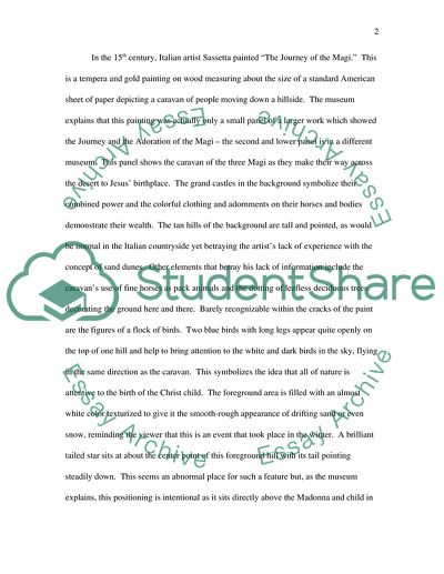 What the Landscape in the Paining Tells about