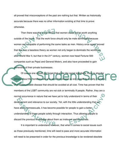 Acceptance of a Knowledge