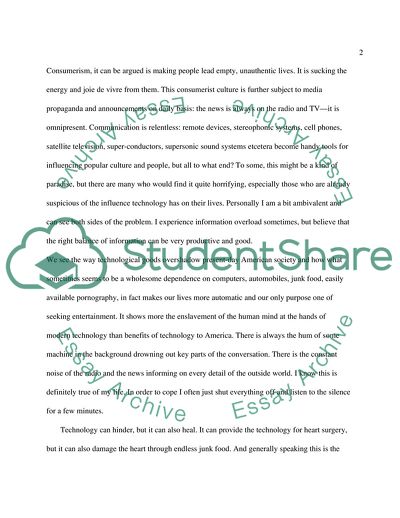 Information Overload: Telecommunication