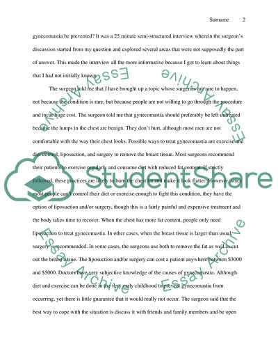 The Treatment of Gynecomastia Condition