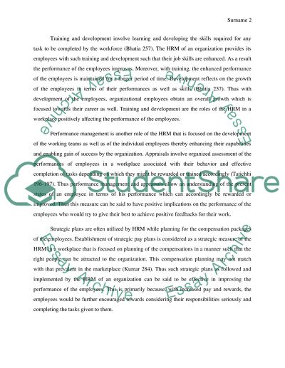 Role of Human Resource Management in Increasing and Improving Employee Efficiency