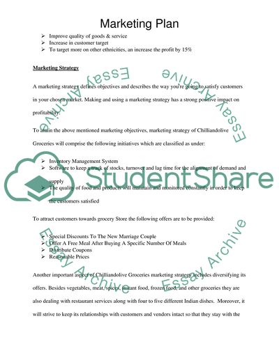 Presentation for Marketing Plan