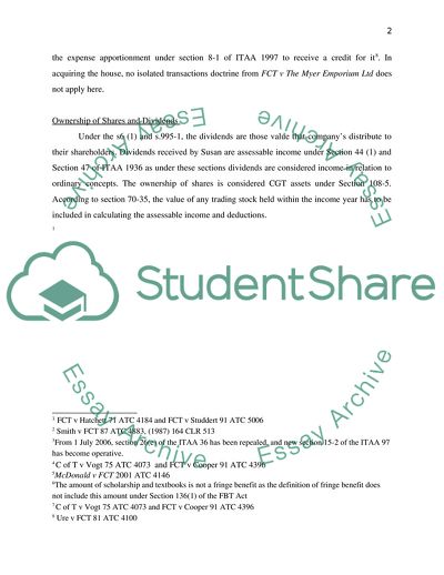 Australian Taxation Law