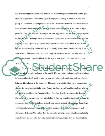 The Movie: Freedom Writers