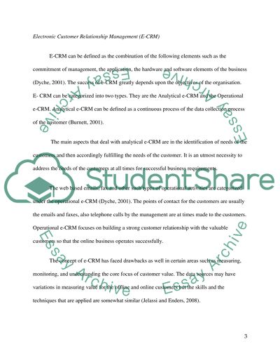 E-Business Website Analysis