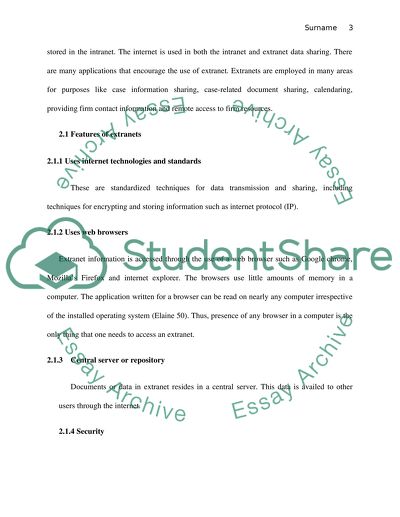 Extranets and External IT