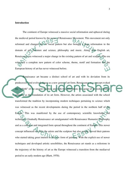 Renaissance Era Artist