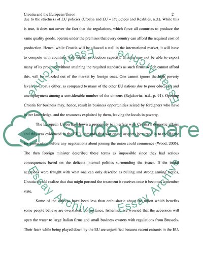 Croatia and the European Union