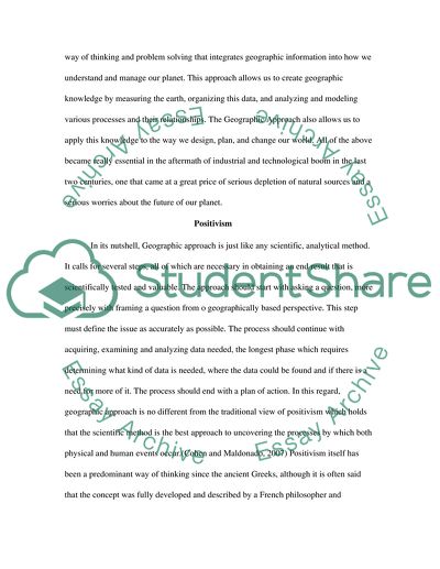 Quantitative Geography