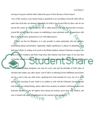 One Item of Either Hindu or Buddhist Teaching that is Most in Conflict with your Own Convictions