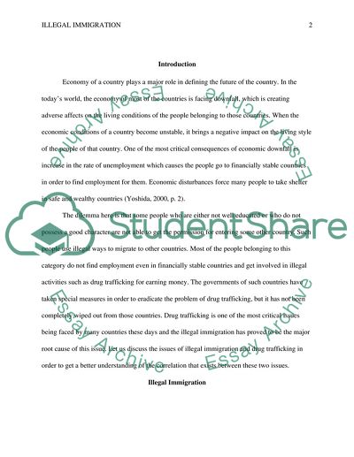 Criminology and Criminal Justice: Immigration