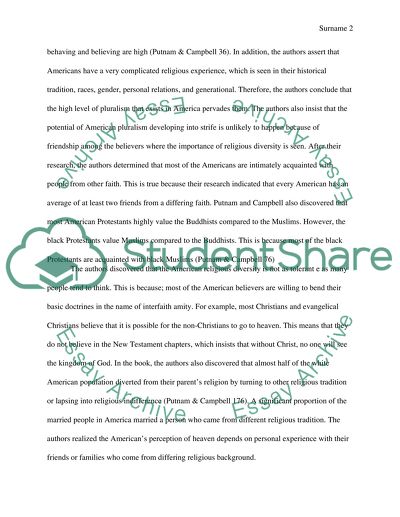 Book Review of American Grace