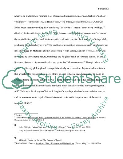 Why Mono No Aware: Cultural Art History of Tokugawa Period Japan