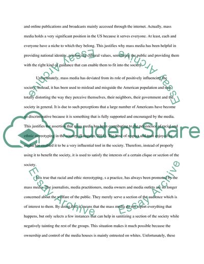 Perpetual Racial and Ethnic Disparities in the Media