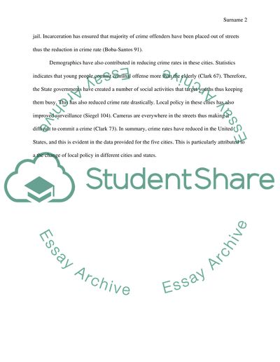 Analyzing Crime Trends