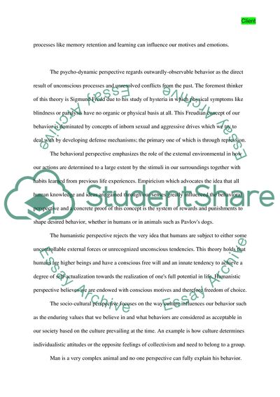 Introduction to Psychology