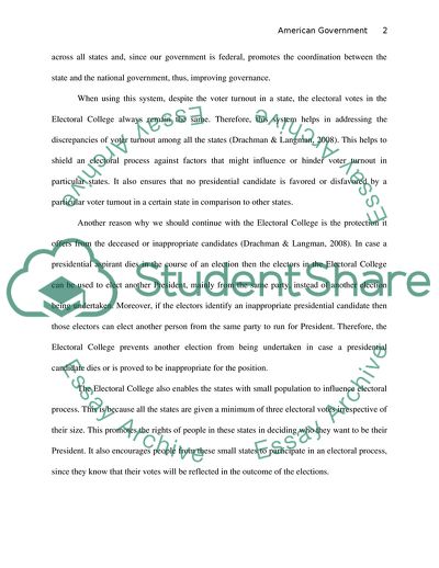 Should Electoral College be Replaced