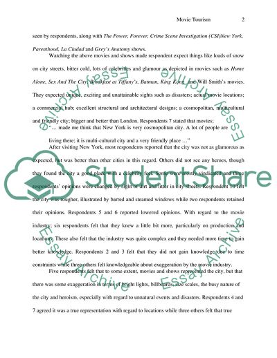 The Role of Central Park in New Yorks Movie Tourism Industry