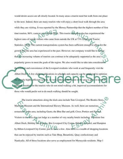 Liverpool Docks Transportation: Current Status and Suggested Improvements