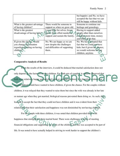 The Relationship between Marital Satisfaction and Children