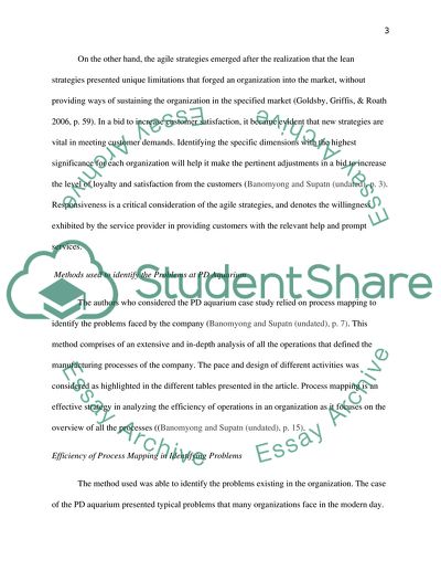 Lean and Agile Strategies