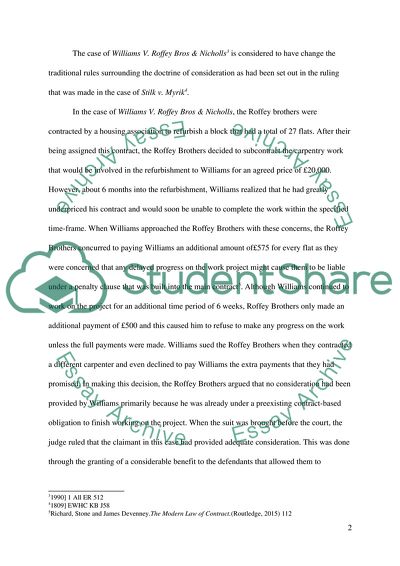 Contract Law and Case Law