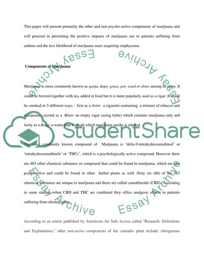 Does Marijuana Lead to an Increase in Breathing Problems Such as Asthma and Emphysema