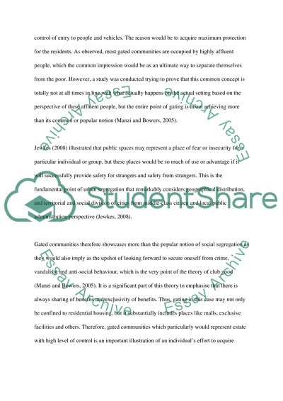 The Search for Security