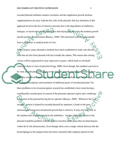 Recombinant Protein Expression