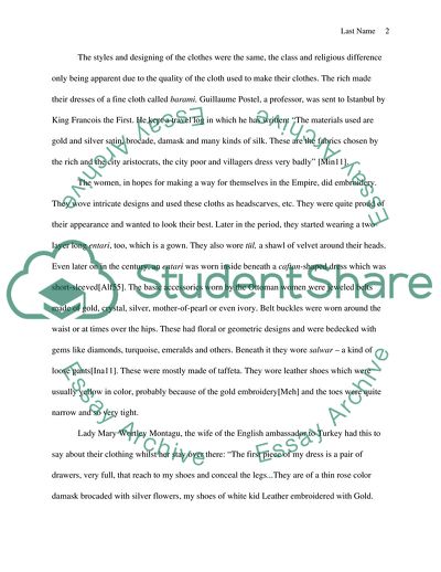 What Is under the Veil of Ottoman Women