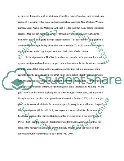 Immigration Issues in the US