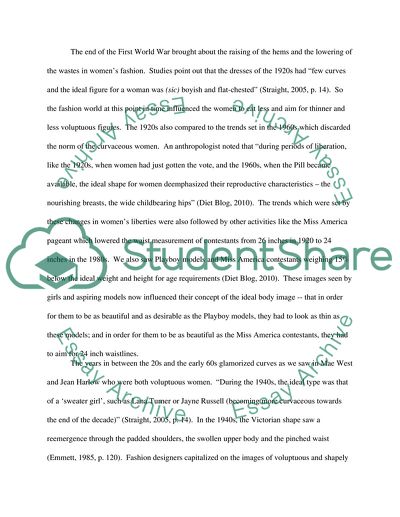 Unhealthy Models Thinness