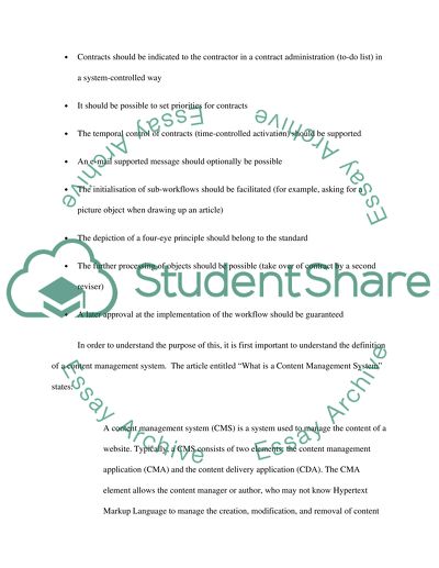 Content Management System