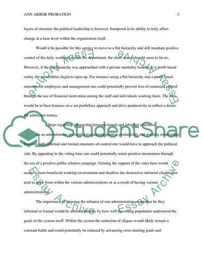 academic probation essay example