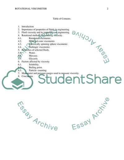 Rotational Viscometer